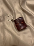 🌹Rose Vintage Leather Keychain