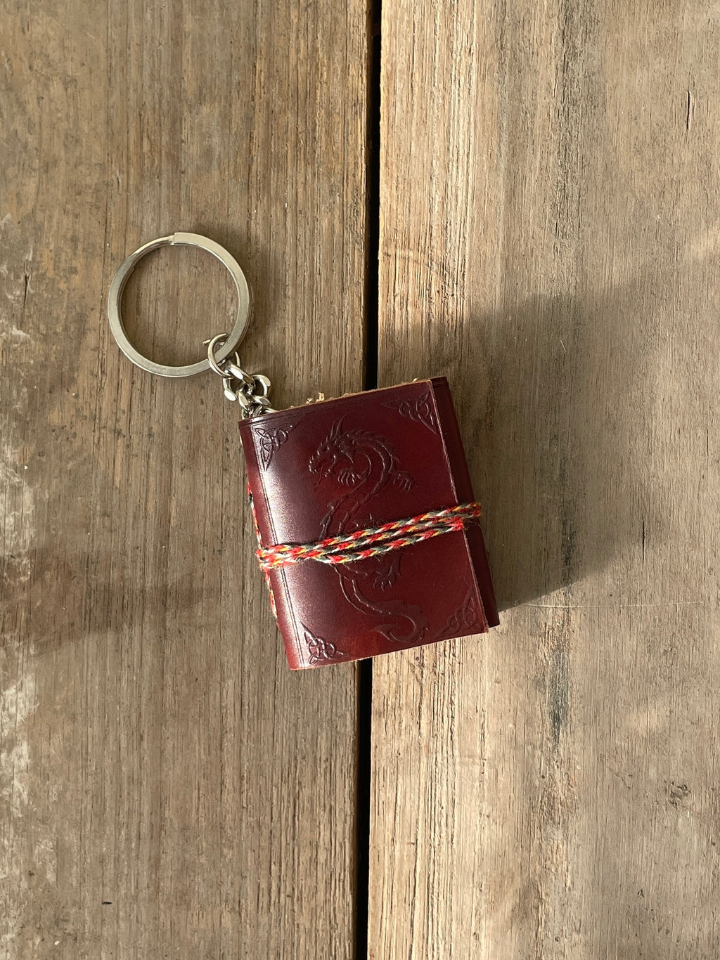 🐉Dragon Vintage Leather Keychain